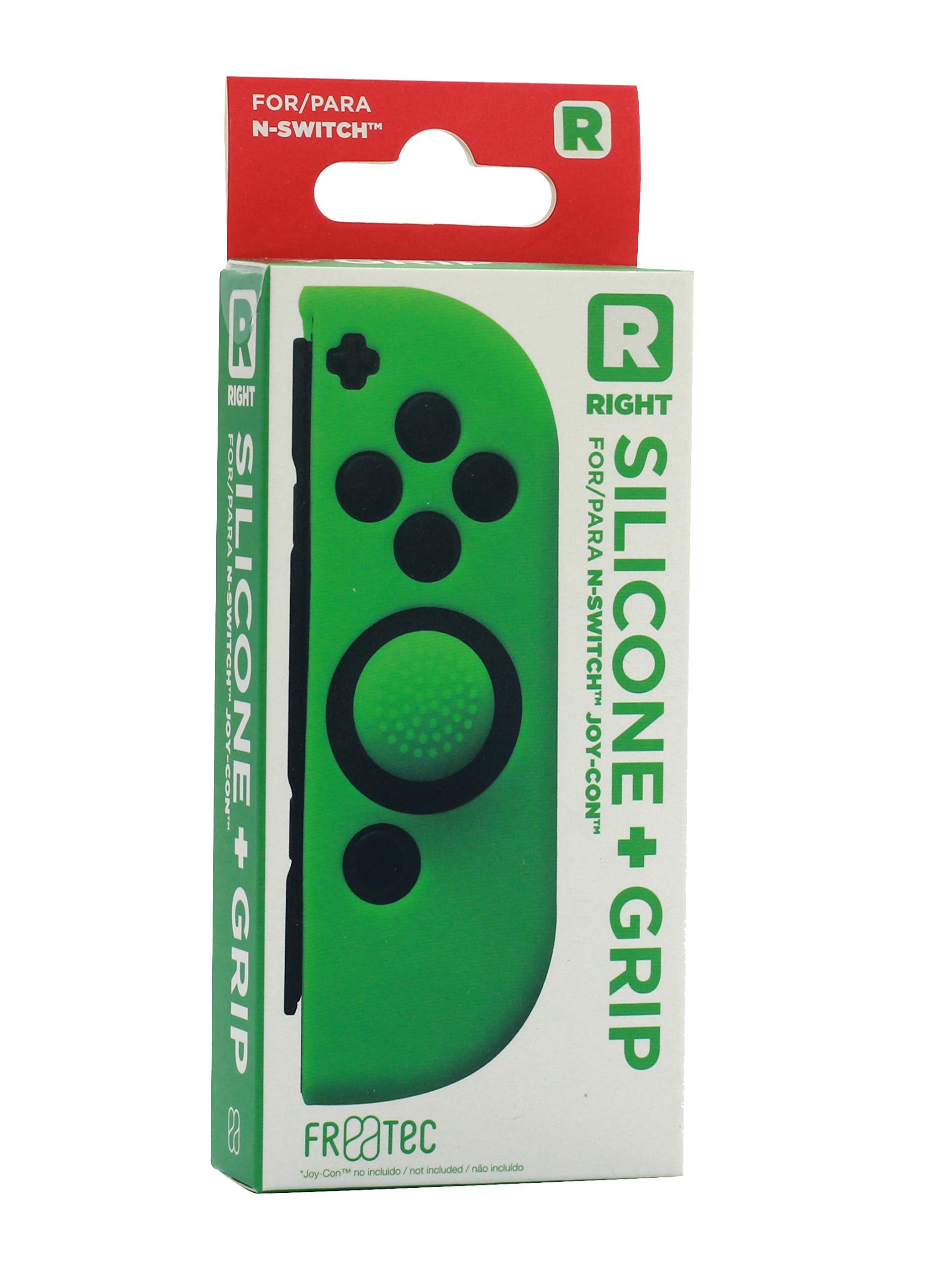 Funda Fr·Tec Silicona + Grip Joy-Con Verde Derecho Funda Fr·Tec Silicona + Grip Joy-Con Verde Derecho